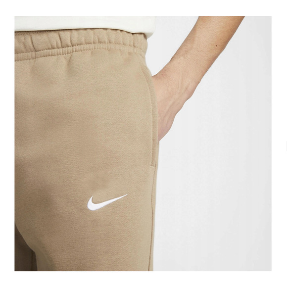 Nike Sportswear Fleece Joggers Sweatpants Khaki Tapered Leg Mens XL 716830 247 - Picture 4 of 13